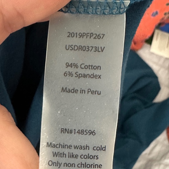 Universal Standard Shirt Dress Teal Iconic Plus Basic V-Neck Geneva Size XL 26 - Picture 8 of 8